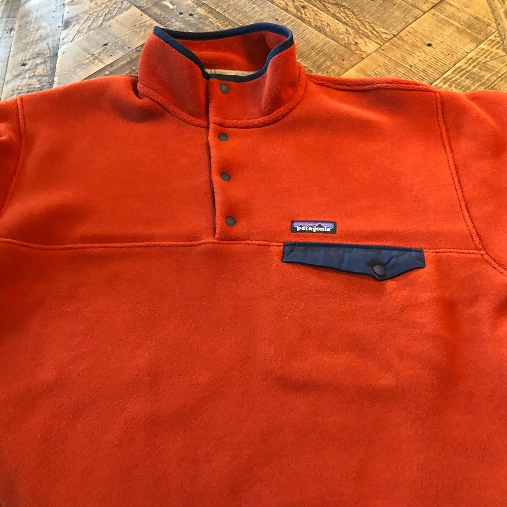 Men’s synchilla Patagonia pullover snap pullover